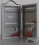 Бокс для ключей, металлический, серый, KB-10-20V, фото 2