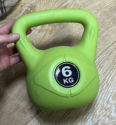 Гиря пластик 6кг