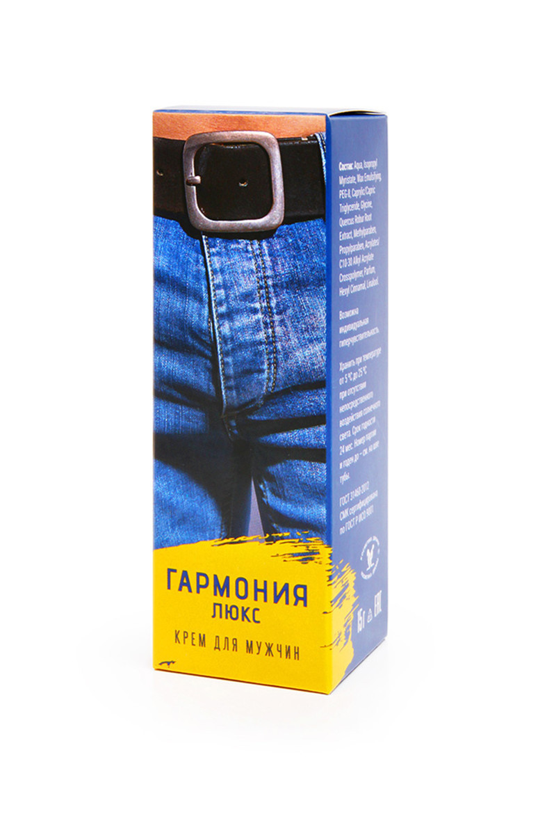 Крем-пролонгатор «Гармония люкс» для мужчин, 15 г.  11001