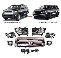 Комплект набора тюнинга на  Sequoia 2008-17 дизайн 2018
