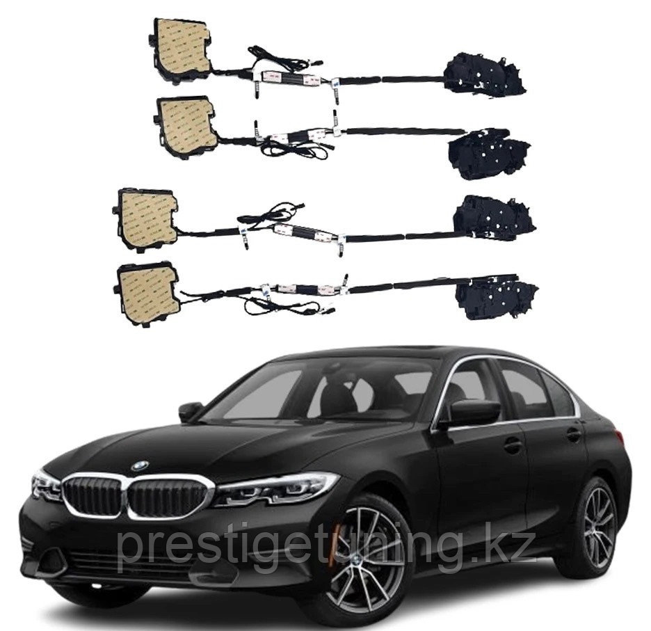Бесштыревые доводчики дверей на BMW 5 Series (G20/21/28) 2018-23