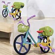 301 Sharing bike велосипед на батар, 3 цвета, 10шт в уп, цена за 1шт 20*12см, фото 3