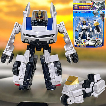 8076 Трансформер на картонке 37*25см