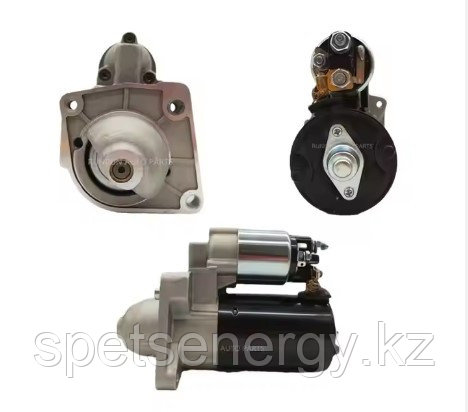 Автоматический стартер 12V 0.8KW 9T для FIAT DOBLO, OEM 55209989 F000CD0001 F000CD09A0, фото 1