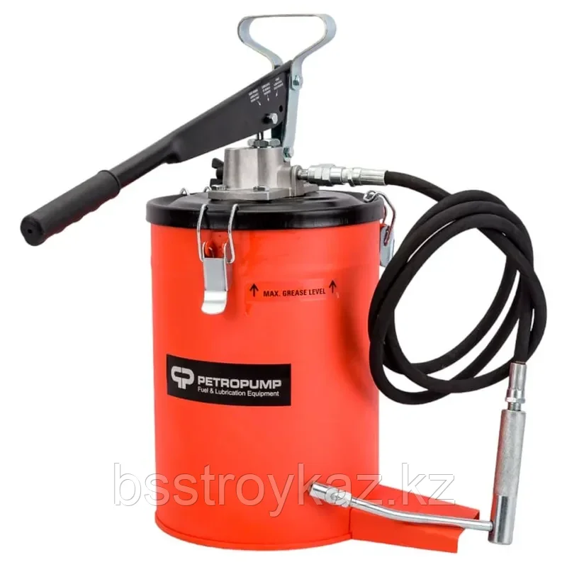 Ручной солидолонагнетатель Petropump 275бар 10кг PP210023