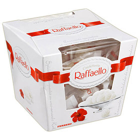 Конфеты "Raffaello", с миндальным орехом, 150 гр