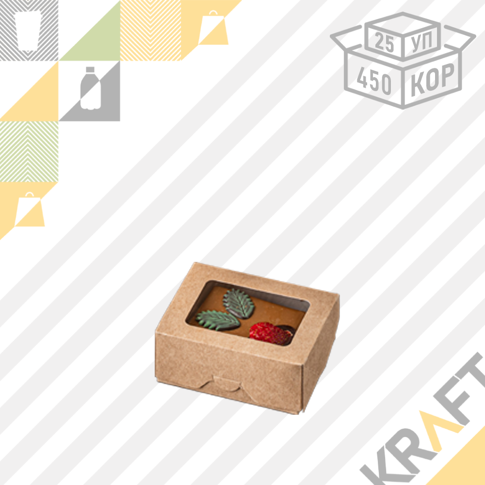 OSQ Tabox PRO 300, Коробка с окном 100*80*35 (25/450), фото 1
