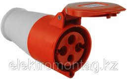 Розетка ССИ-214 3P+PE 16А 380В IP44