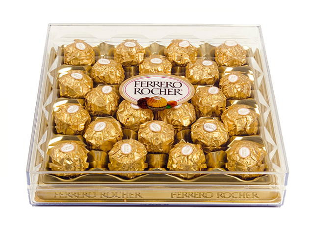 Конфеты Ferrero Rocher T24 300г. - фото 1 - id-p15165767