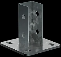 Крепление потолочное для STRUT-профиля, 41х41 мм., 120 мм. EZ IEK
