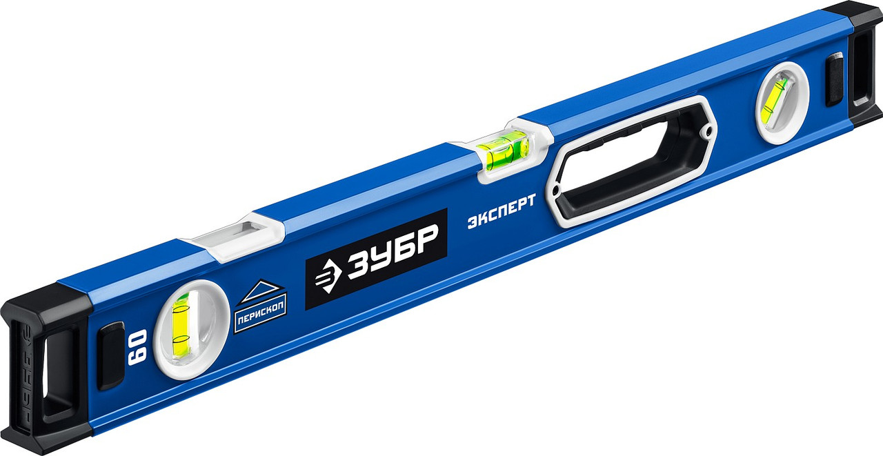 ЗУБР ЭКСПЕРТ, 600 мм, с зеркальным глазком, уровень с усиленным профилем, Профессионал (34570-060), фото 1