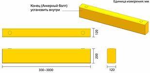 Гибкий наземный барьер