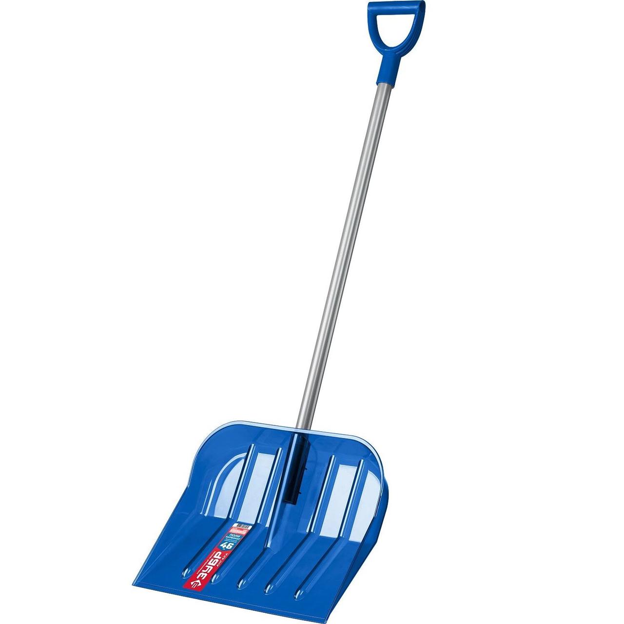 ЗУБР АНГАРА, ковш 46 см, морозостойкий поликарбонат, ударопрочная, легкий черенок из алюминия, V-ручка,