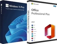 Лицензия Windows 11 Pro - Office 2021 Pro Plus + Antivirus
