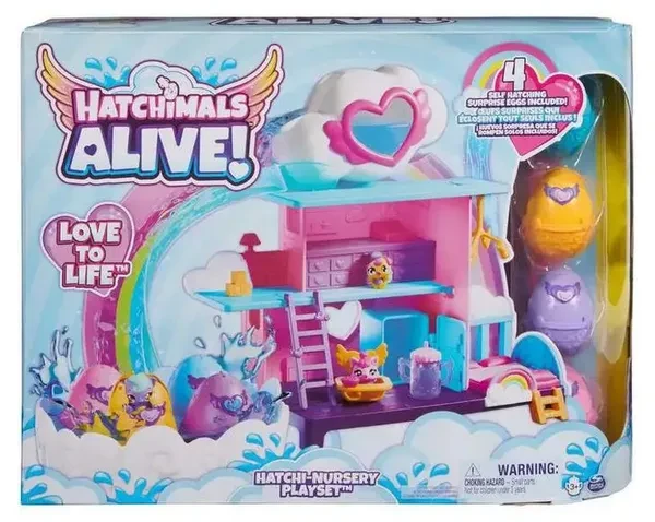 Игровой набор Хетчималс Аливе Hatchimals Alive Hatchi-Nursery Playset Toy