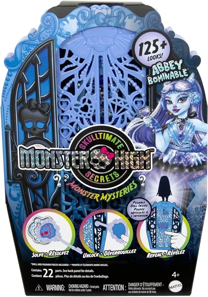 Игровой набор Monster High «Эбби Боминейбл со шкафчиком и аксессуарами