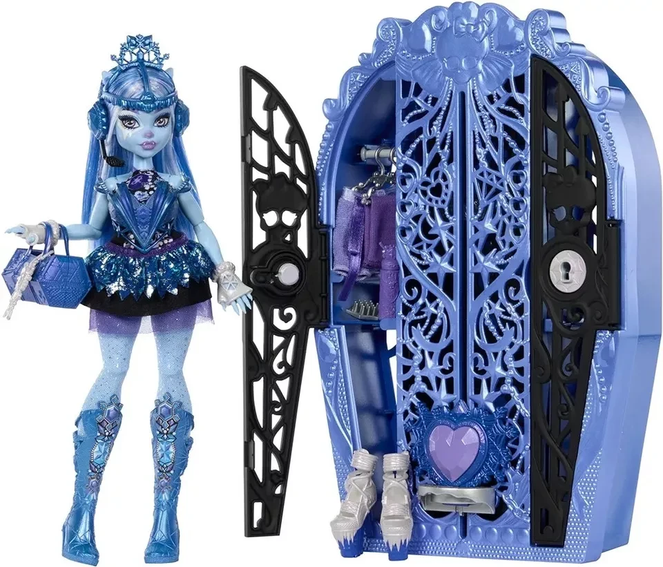 Игровой набор Monster High «Эбби Боминейбл со шкафчиком и аксессуарами