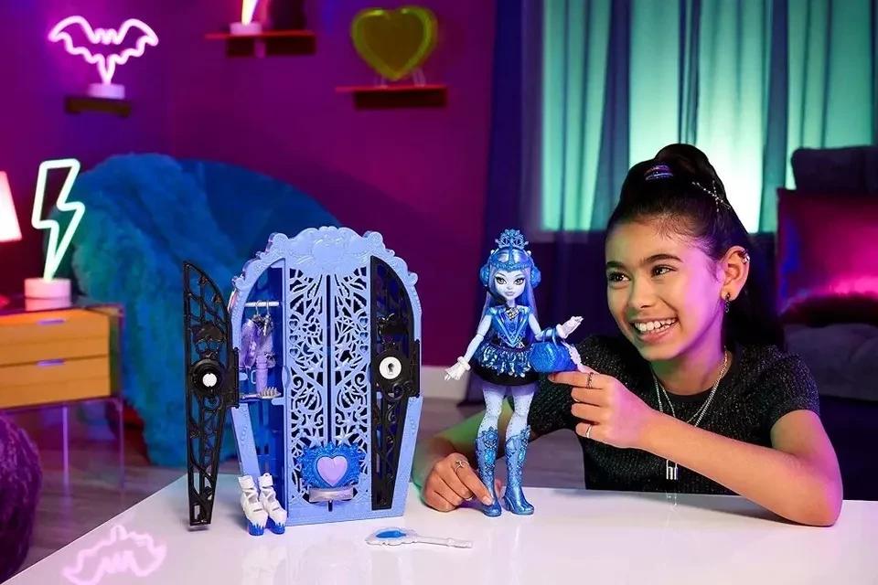 Игровой набор Monster High «Эбби Боминейбл со шкафчиком и аксессуарами