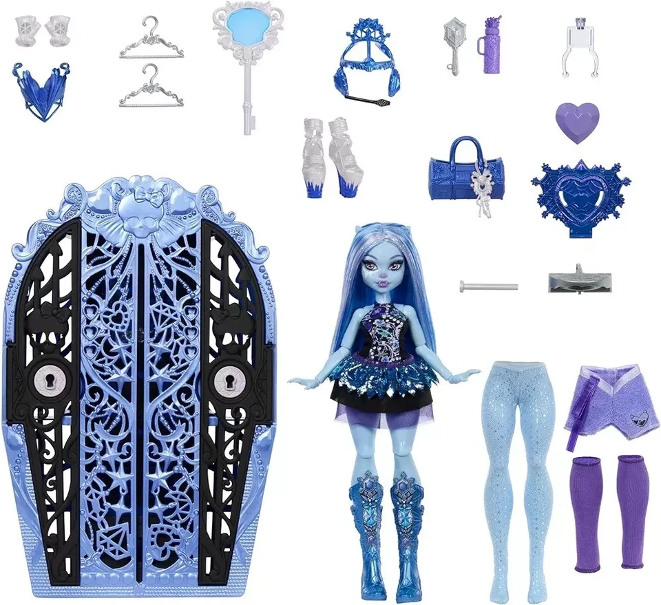 Игровой набор Monster High «Эбби Боминейбл со шкафчиком и аксессуарами