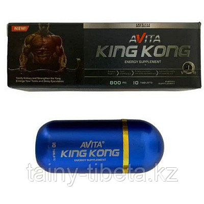 Натуральное средство для повышения потенции и эрекции KING KONG Avita