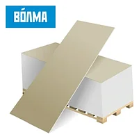 Гипсокартон стеновой «ВОЛМА» -12,5 мм