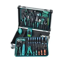 Pro'skit PK-1938M1 Набор инструментов для телекоммуникаций и сетей + Кабельный тестер с PoE
