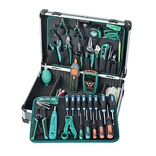 Pro'skit PK-1938M2 Набор инструментов для телекоммуникаций и сетей + Многофункциональный каб.тестер