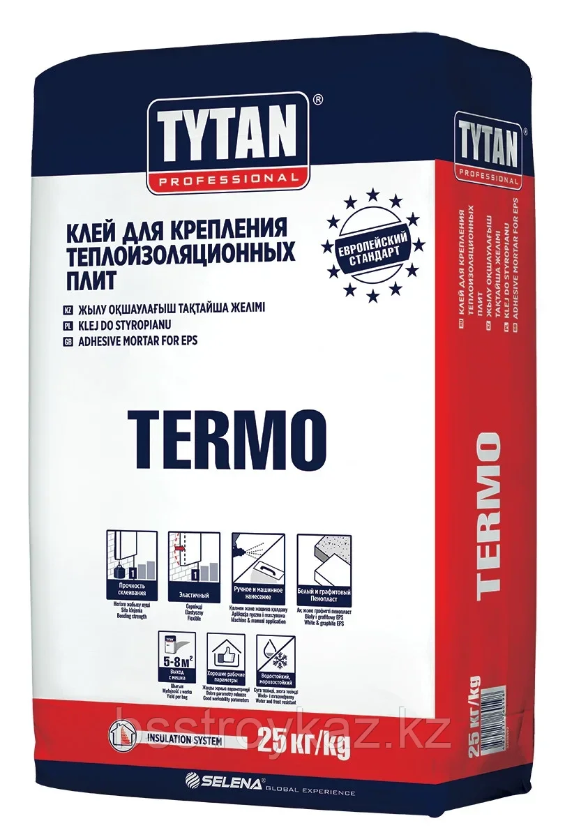 TYTAN КЛЕЙ ДЛЯ КРЕПЛЕНИЯ ТЕПЛОИЗОЛЯЦИОННЫХ ПЛИТ TERMO, фото 1