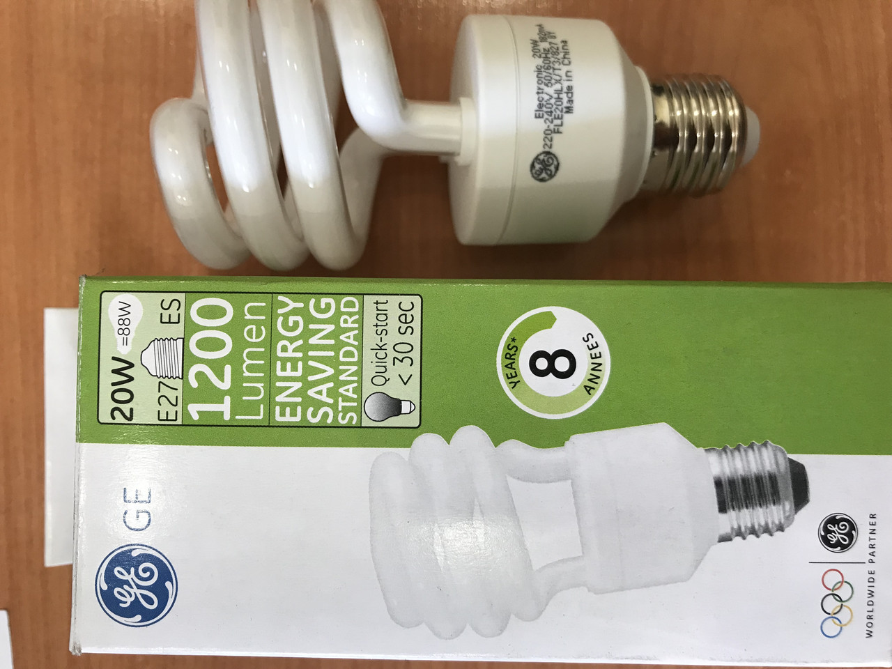 Лампа энергосбер.  20-88Вт.  Е27  витая     теплый       (82941)