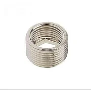 Футорка латунь под шестигранник Ду 20х15 (3/4"х1/2")  наруж./внутр. Никель