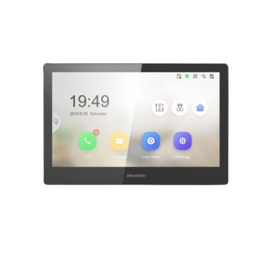 Купить в Алматы. IP домофон монитор Hikvision DS-KH8520-WTE1