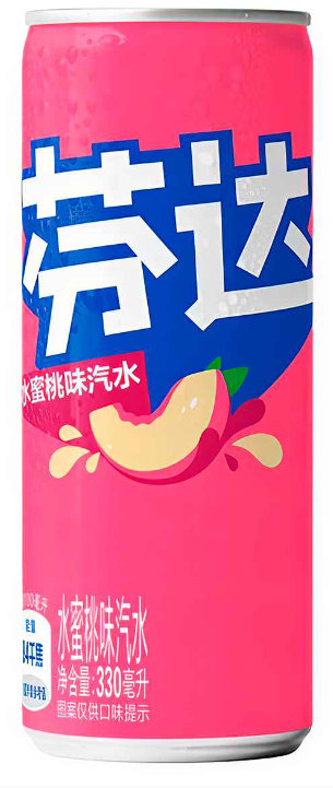 Газ. напиток Fanta Персик 330 ml Китай  (24 шт-упак)