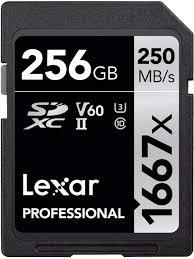 Карта памяти Lexar PROFESSIONAL SDXC 256GB 250MB/s SILVER Series, фото 1
