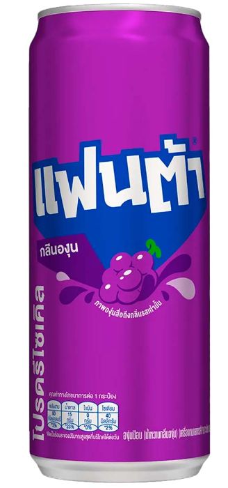 Fanta   Виноград 325 ml Тайланд  (24 шт-упак)