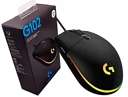 Мышь игровая Logitech G102 LIGHTSYNC, Black