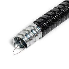 МРПИнг «DIESEL» - Металлорукав герметичный маслобензостойкий в ПВХ с протяжкой и без КВТ