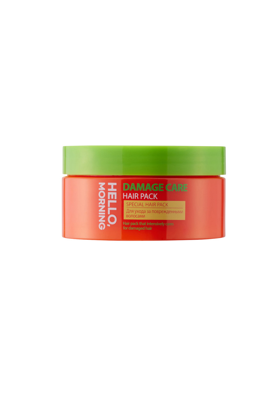Hello, Morning Damage Care Hair Pack Маска-концентрат для ухода за поврежденными волосами 200 мл