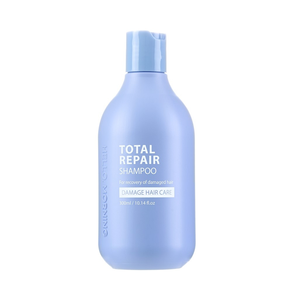 Hello, Morning Total Repair Shampoo Шампунь для ухода за поврежденными волосами 300 мл