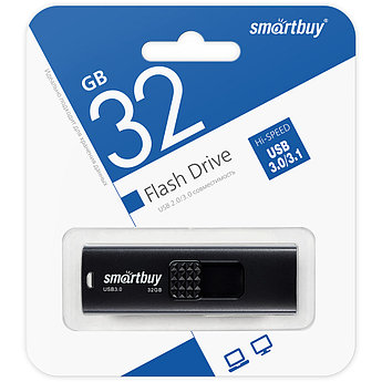 USB накопитель Smartbuy 32GB Fashion Черный