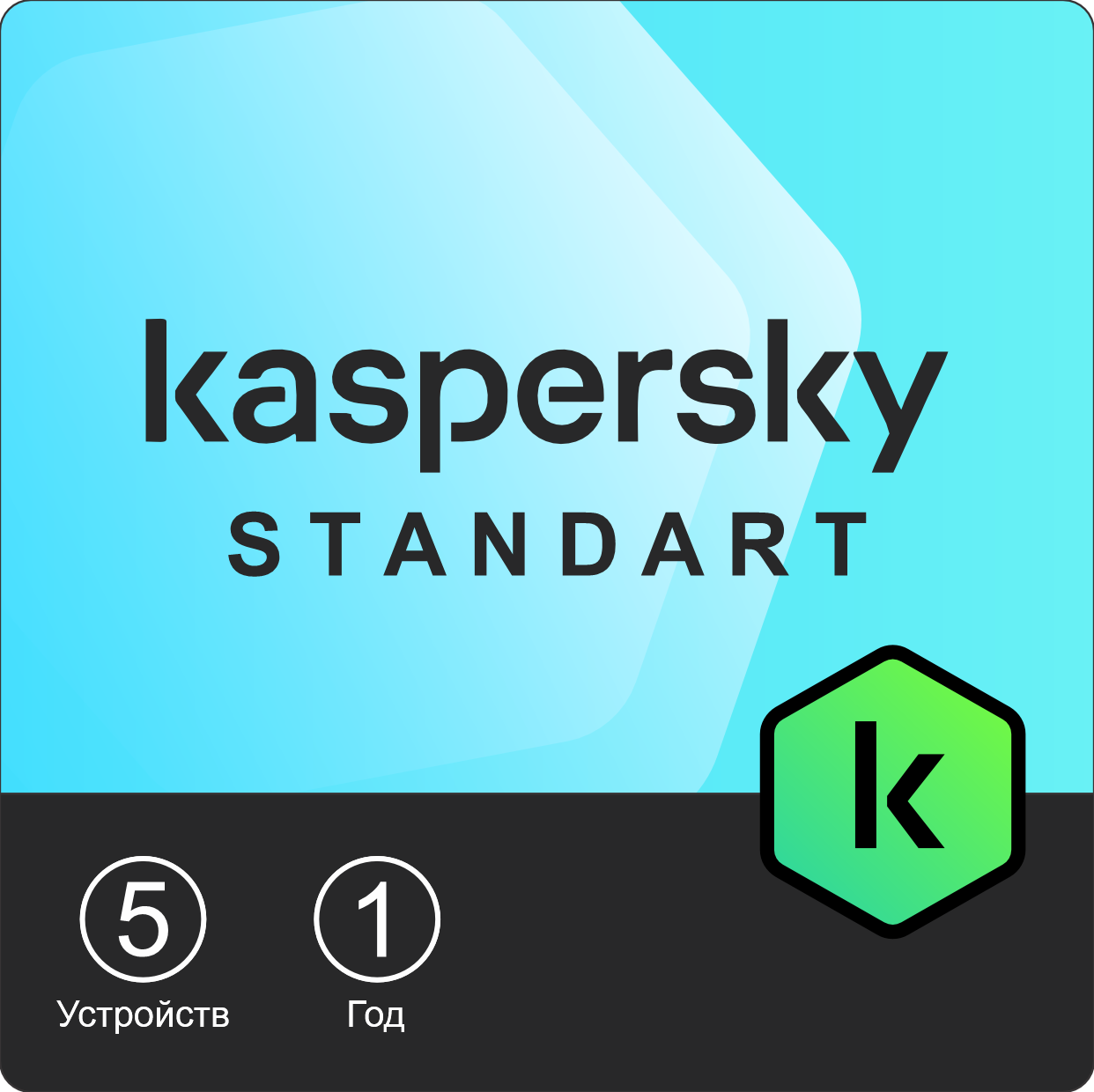 Kaspersky Standard Kazakhstan Edition. 5ПК 1 год. Электронный ключ