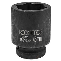 ROCKFORCE Головка ударная глубокая 46мм (6гр),1" 1579 RF-48510046