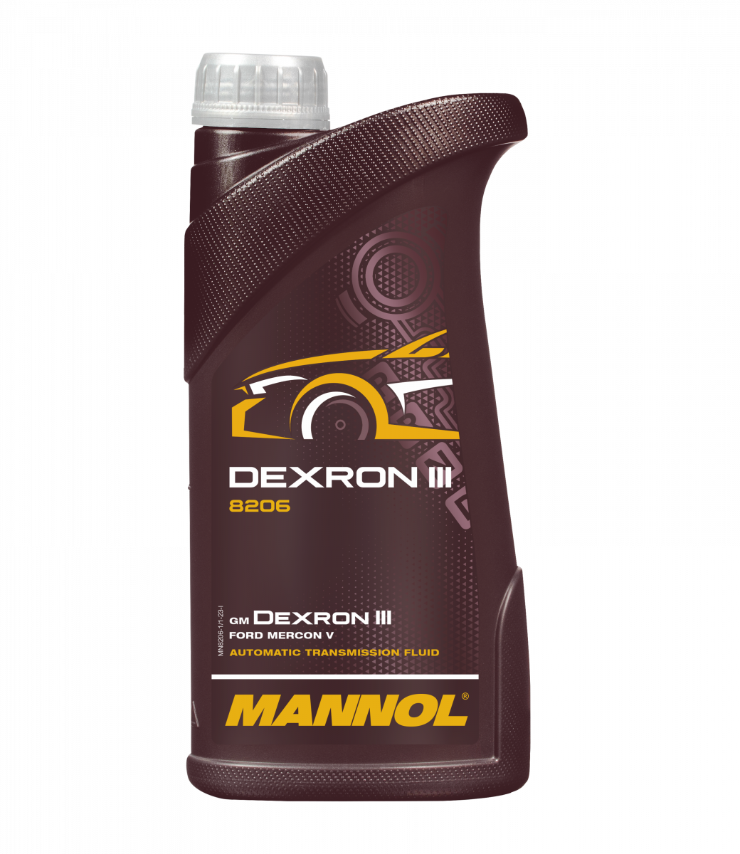 Трансмиссионное масло MANNOL Automatic Plus ATF Dexron III 8206 1л, фото 1