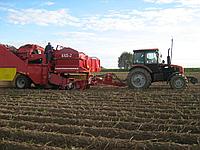 Картофелеуборочный комбайн ККБ-2 с боковым подкопом