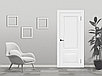 ЧИКАГО VFD Эмаль Белая 2.0 ДО со стеклом . Дверь межкомнатная, фото 3