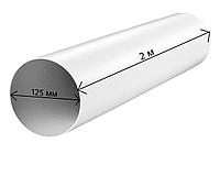 Канал круглый для вентиляции из ПВХ D125/2m (2020)