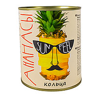 Ананасы кольца 3100 мл SUNFEEL