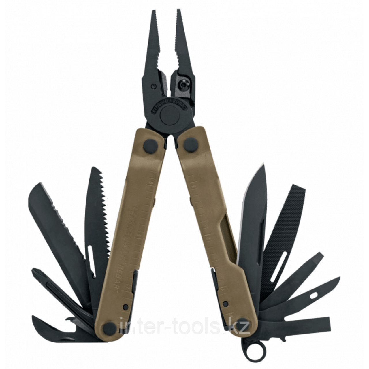 Мультитул LEATHERMAN REBAR COYOTE с нейлоновым чехлом