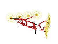 Грабли-ворошилки HARVEST PWR 8