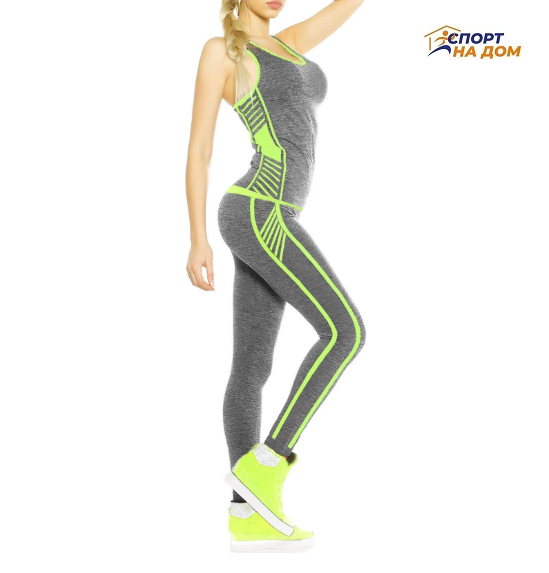 Одежда для фитнеса Sibote ST-2097 Gray-Green (универсальный размер)