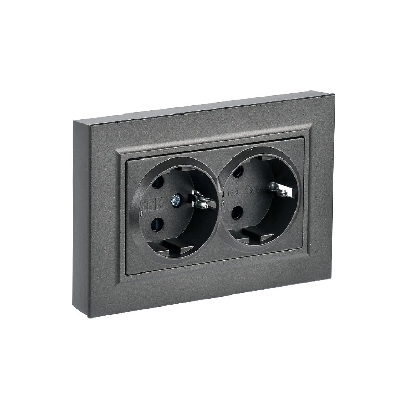 Роз. 2-я с з/к 16А в сб. "BRITE" темная бронза (1/100)